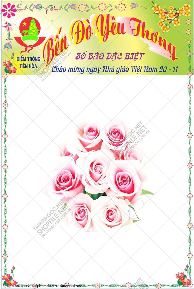file vector bao tuong ben do yeu thuong